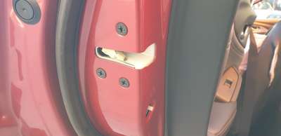 Recambio de cerradura puerta trasera izquierda para mazda cx-3 2015-2018 100 aniversario referencia OEM IAM D10E73310  