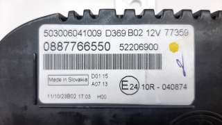 Recambio de cuadro instrumentos para fiat panda (319) 2012- base (2020) referencia OEM IAM 52206900  