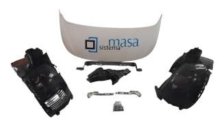 Recambio de morro completo para citroën berlingo furgón 2018- driver m referencia OEM IAM 16934930XT  