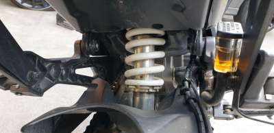 Recambio de amortiguador trasero para zontes motorcycles zt125 -u 2022- referencia OEM IAM 1114200007000  