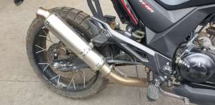 Recambio de tubo escape completo para zontes motorcycles zt125 -u 2022- referencia OEM IAM   