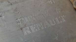 Recambio de refuerzo paragolpes delantero para renault megane ii berlina 5p 2002-2009 dynamique referencia OEM IAM 8200534784A   2