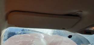 Recambio de parasol izquierdo para citroën jumpy fugón 2016- control m referencia OEM IAM 98094987BJ   2