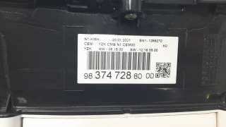 Recambio de cuadro instrumentos para citroën jumpy fugón 2016- control m referencia OEM IAM 9837472880  
