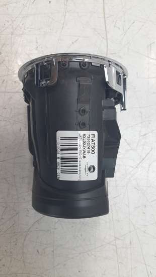Recambio de rejilla aireadora para fiat 500 2007-2016 referencia OEM IAM 735627419   2