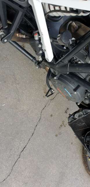Recambio de pedal freno para ktm 1290 super adventure wh 2014-2020 1290 superadventure s (2016) referencia OEM IAM 61913050033C1