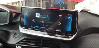 Recambio de pantalla multifuncion para peugeot 208 (p2) 2019- allure pack referencia OEM IAM 9841452080  