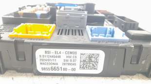 Recambio de caja reles / fusibles para opel corsa f 2019- gs referencia OEM IAM 9855665180   2
