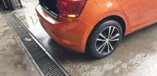 Recambio de paragolpes trasero para volkswagen polo 2017- edition referencia OEM IAM 2G6807421GRU 107237810 