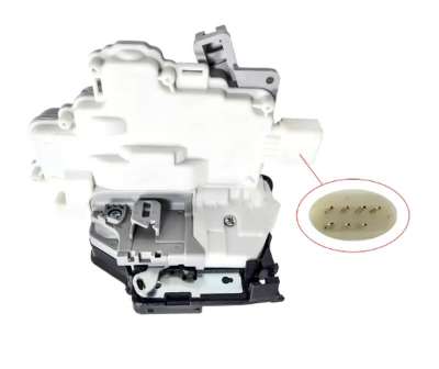 Recambio de cerradura puerta trasera derecha para volkswagen passat berlina (3c2) 2005-2010 referencia OEM IAM 3C4839016A 106234