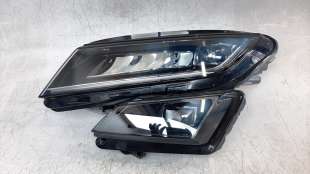 Recambio de faro izquierdo para skoda kodiaq 2016- ambition referencia OEM IAM 566941015E  