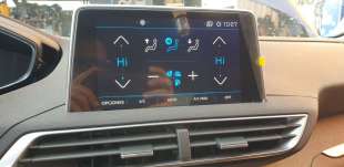 Recambio de pantalla multifuncion para peugeot 3008 2016- allure pack referencia OEM IAM 9830424280  