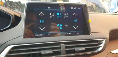 Recambio de pantalla multifuncion para peugeot 3008 2016- allure pack referencia OEM IAM 9830424280  