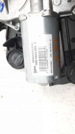 Recambio de motor limpia trasero para citroën c4 cactus 2014- shine referencia OEM IAM 9801666380  