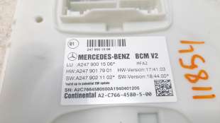 Recambio de caja reles / fusibles para mercedes-benz clase a (bm 177) 2018- a 180 d (177.003) referencia OEM IAM A2479001506 A24 2