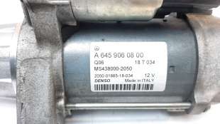 Recambio de motor arranque para mercedes-benz clase cla (w117) 2012-2019 cla 200 cdi (117.308) referencia OEM IAM A6459060800 AR 2