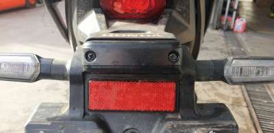 Recambio de piloto matricula para honda cb 500x 2016- cb 500x referencia OEM IAM 33720MGZJ01  