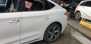 Recambio de puerta trasera izquierda para skoda enyaq iv coupé (5ac) 2022- 80 sportline referencia OEM IAM 5LE833051A  