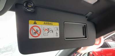 Recambio de parasol derecho para skoda enyaq iv coupé (5ac) 2022- 80 sportline referencia OEM IAM 11A857552D  