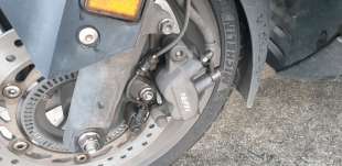 Recambio de pinza de freno delantera izquierda para honda nss 300 forza 2013-2019 nss 300 forza deluxe referencia OEM IAM 45150K