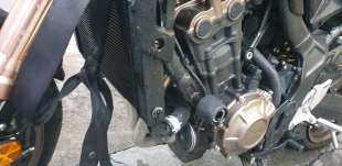 Recambio de radiador agua para honda cb 650r 2018- referencia OEM IAM 19010MKND51  