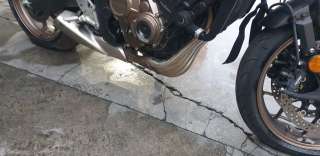Recambio de silenciador trasero para honda cb 650r 2018- referencia OEM IAM 18300MKYD51  
