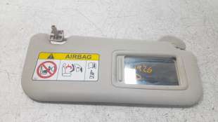 Recambio de parasol derecho para toyota corolla (e21) 2019- hybrid style referencia OEM IAM 7431002P60A0  