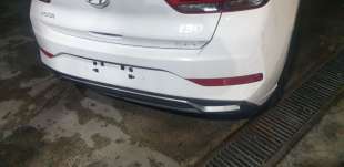 Recambio de refuerzo paragolpes trasero para hyundai i30 (pd) 2017- tecno mild-hybrid referencia OEM IAM 86631G4000  