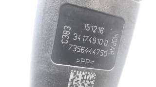 Recambio de enganche cinturon trasero derecho para jeep renegade 2014- 1.6 m-jet cat referencia OEM IAM 735644475  