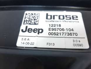 Recambio de elevalunas trasero izquierdo para jeep compass (m7) 2020-2022 longitude fwd referencia OEM IAM 52177367   2