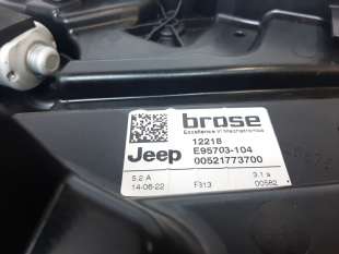 Recambio de elevalunas trasero derecho para jeep compass (m7) 2020-2022 longitude fwd referencia OEM IAM 52177370   2