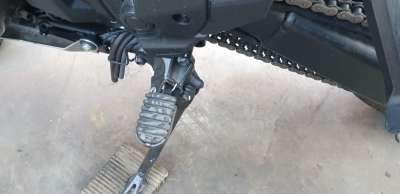 Recambio de estribera izquierda para honda crf 1100l africa twin 2019- africa twin referencia OEM IAM 50625MKSE00ZA  