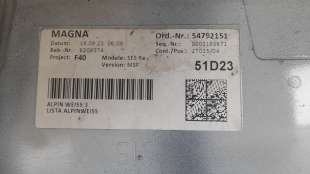 Recambio de estribo lateral para bmw serie 1 lim. (f40) 2019- 120i referencia OEM IAM 51778072574   2
