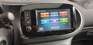 Recambio de sistema navegacion gps para smart fortwo coupe 2014- electric drive / eq pull&bear (453.391) referencia OEM IAM 4539 2