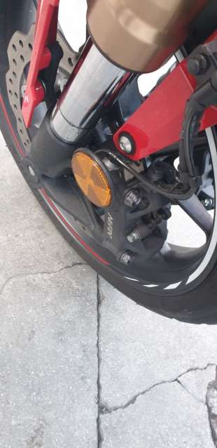 Recambio de pinza de freno delantera izquierda para honda cbr 500r 2016- cbr 500 r referencia OEM IAM 45150MKPDN1  