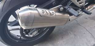 Recambio de silenciador trasero para triumph speed 400 2023- referencia OEM IAM TA591108  
