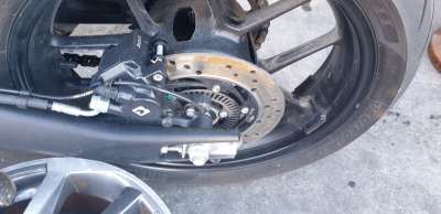 Recambio de disco de freno trasero para triumph speed 400 2023- referencia OEM IAM JF131861  