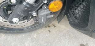 Recambio de pinza de freno delantera izquierda para honda adv 350 2022- referencia OEM IAM 45150K2LD01  