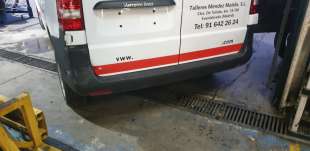 Recambio de refuerzo paragolpes trasero para mercedes-benz vito kasten 2014- 109/110/111/114 cdi fwd compacta (447.601) referenc