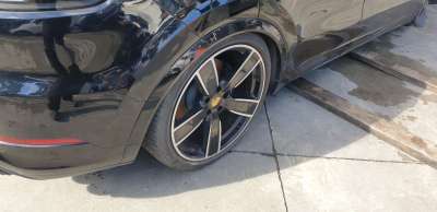 Recambio de paso rueda trasero derecho para porsche cayenne coupe (9yb) 2019- e-hybrid referencia OEM IAM 9Y3810908  
