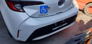 Recambio de refuerzo paragolpes trasero para toyota corolla (e21) 2019- hybrid style referencia OEM IAM 5202302270  