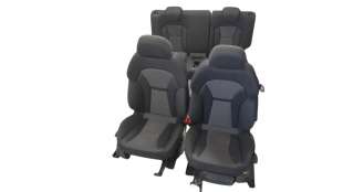 Recambio de juego asientos completo para audi a1 (8x) 2010-2014 ambition referencia OEM IAM 8X0881405C  