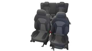Recambio de juego asientos completo para audi a1 (8x) 2010-2014 ambition referencia OEM IAM 8X0881405C  