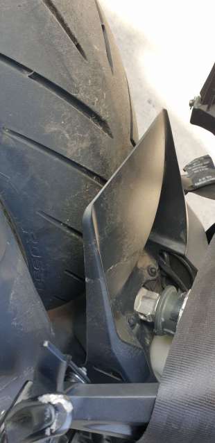 Recambio de guardabarros trasero para honda cb1000 r 2017- cb 1000r referencia OEM IAM 80120MKJE50  