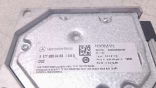 Recambio de modulo electronico para mercedes-benz clase a (bm 177) 2018- a 180 d (177.003) referencia OEM IAM A1779050403   2
