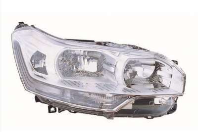 Recambio de faro derecho para citroën c5 berlina 2008-2018 referencia OEM IAM 6206H8 10107390001 CI5234903