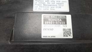 Recambio de modulo electronico para toyota prius+ 2012- advance referencia OEM IAM 8998147650   2