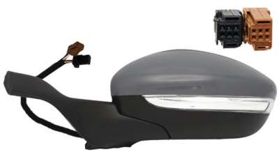 Recambio de retrovisor derecho para peugeot 208 2012-2019 referencia OEM IAM 1607511480 1051742011 PG3267343P