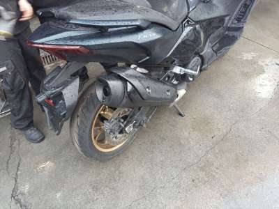 Recambio de silenciador trasero para yamaha tmax 2019- tmax referencia OEM IAM BBW147030000  