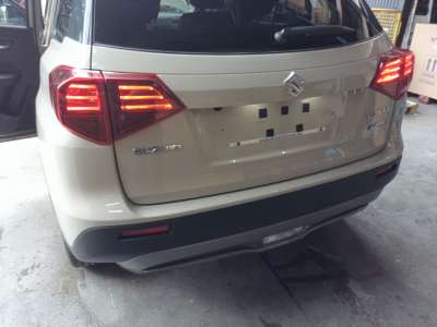 Recambio de refuerzo paragolpes trasero para suzuki vitara 2015- 1.5 strong hybrid gle 2wd referencia OEM IAM 6556061MA1000  